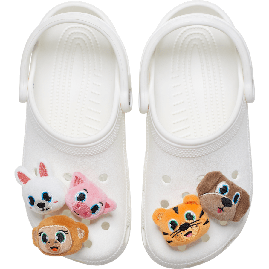Fuzzy Animal 5 Pack Jibbitz™ charms Women|Men|Jibbitz™ Charms Sale