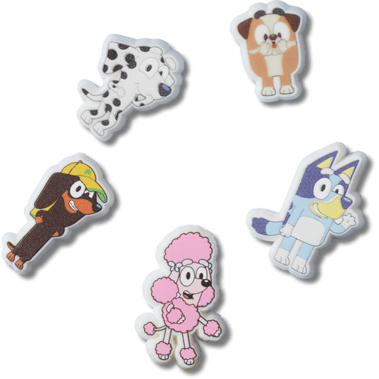Bluey 5Pack Jibbitz™ charms Women|Men|Kids|Jibbitz™ Charms Outlet