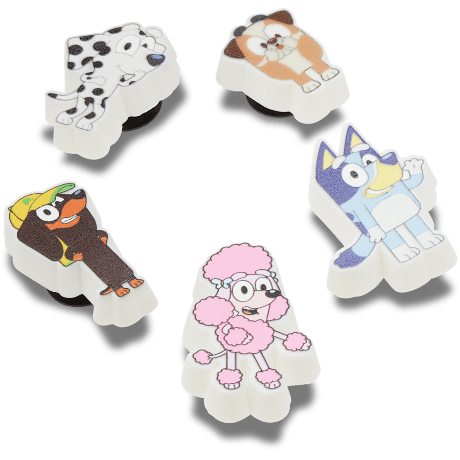 Bluey 5Pack Jibbitz™ charms Women|Men|Kids|Jibbitz™ Charms Outlet