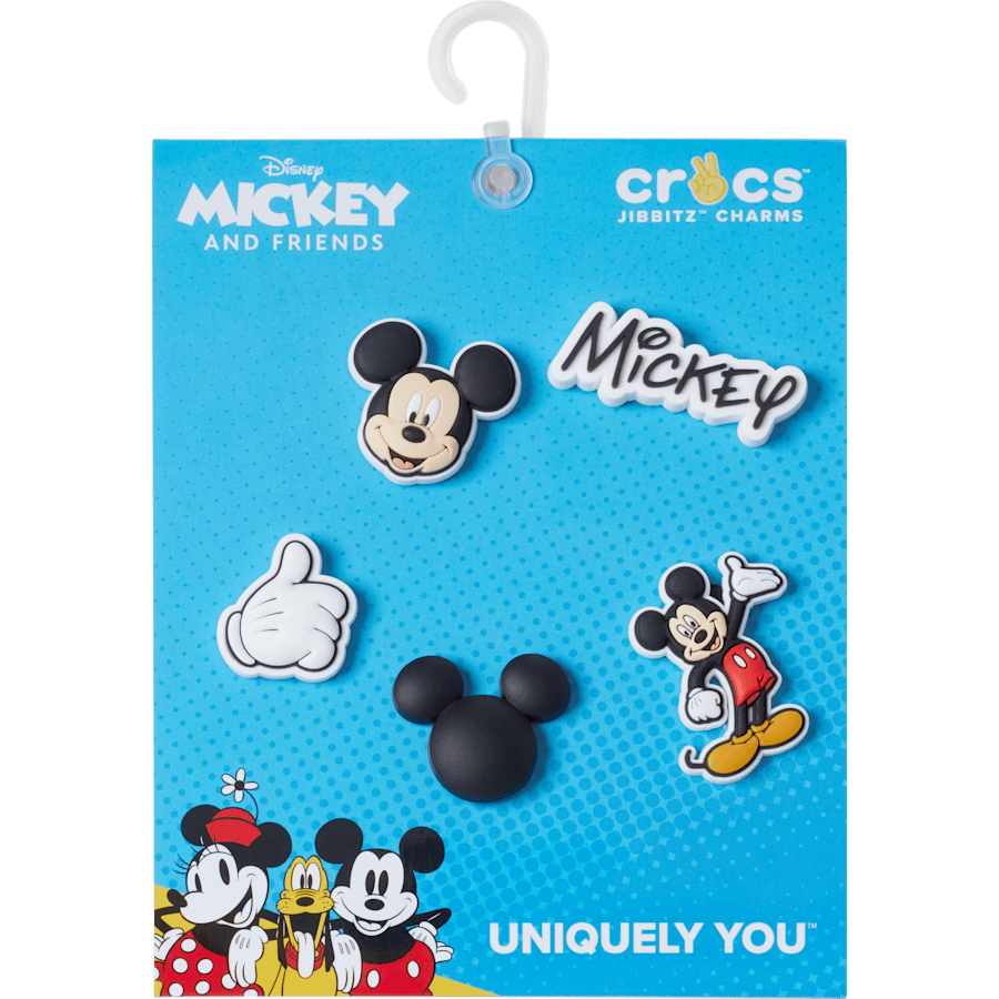 Disney Mickey 5 Pack Jibbitz™ charms Women|Men|Kids|Jibbitz™ Charms Discount