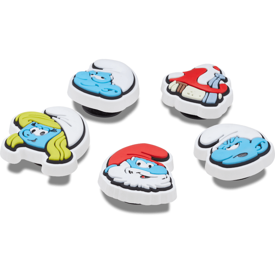 Smurfs 5 Pack Jibbitz™ charms Women|Men|Kids|Jibbitz™ Charms For Sale