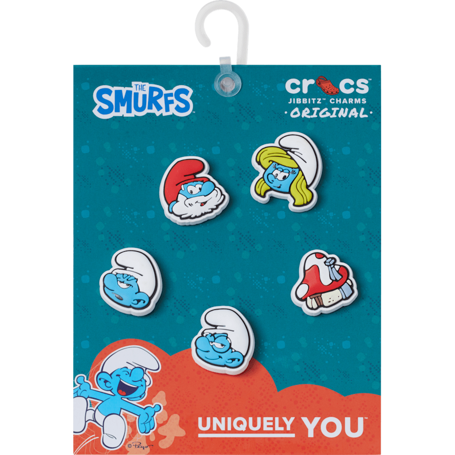 Smurfs 5 Pack Jibbitz™ charms Women|Men|Kids|Jibbitz™ Charms For Sale
