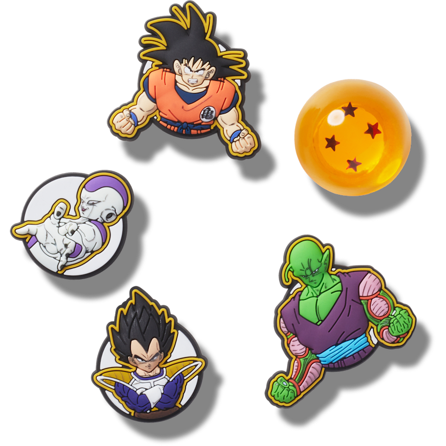 Dragon Ball Z 5 Pack Jibbitz™ charms Women|Men|Kids|Jibbitz™ Charms For Sale