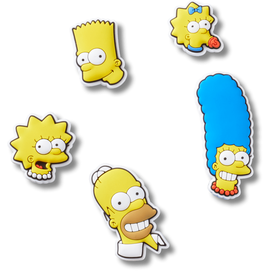 The Simpsons 5 Pack Jibbitz™ charms Women|Men|Kids|Jibbitz™ Charms Online
