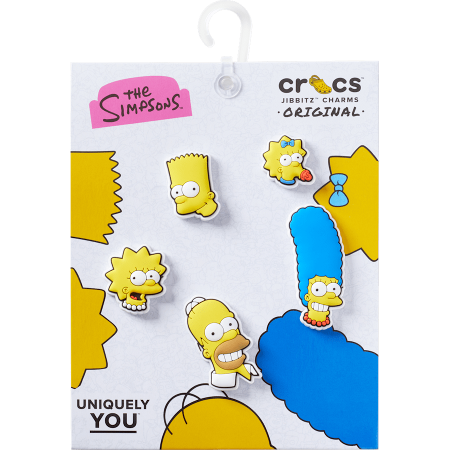 The Simpsons 5 Pack Jibbitz™ charms Women|Men|Kids|Jibbitz™ Charms Online