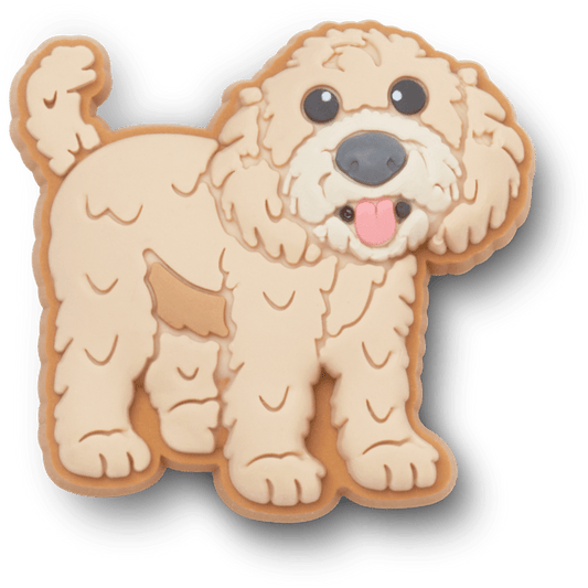 b'Golden Doodle Puppy Jibbitz Shoe Charm' Women|Men|Jibbitz™ Charms For Sale