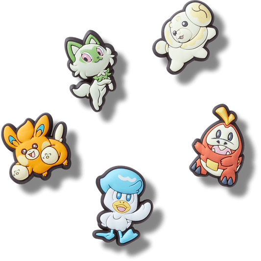 Pokemon Paldea 5 Pack Jibbitz™ charms Women|Men|Kids|Jibbitz™ Charms Discount