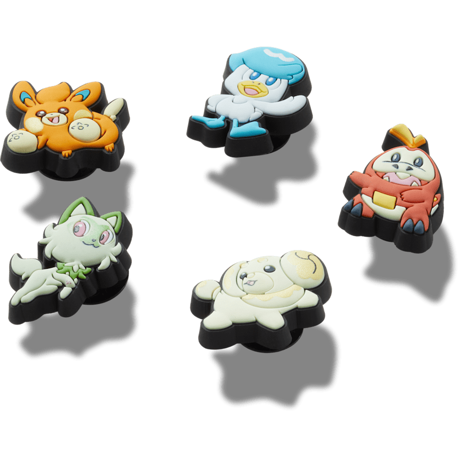 Pokemon Paldea 5 Pack Jibbitz™ charms Women|Men|Kids|Jibbitz™ Charms Discount