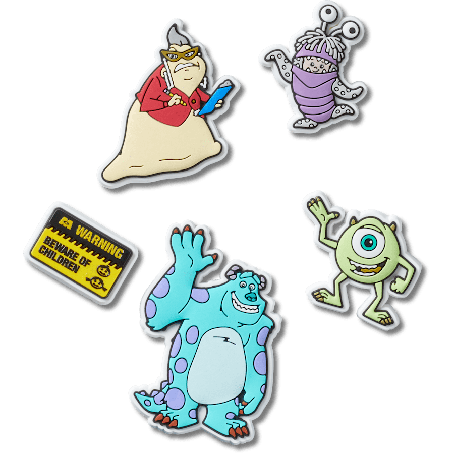 Monsters Inc 5Pck Jibbitz™ charms Women|Men|Kids|Jibbitz™ Charms Outlet