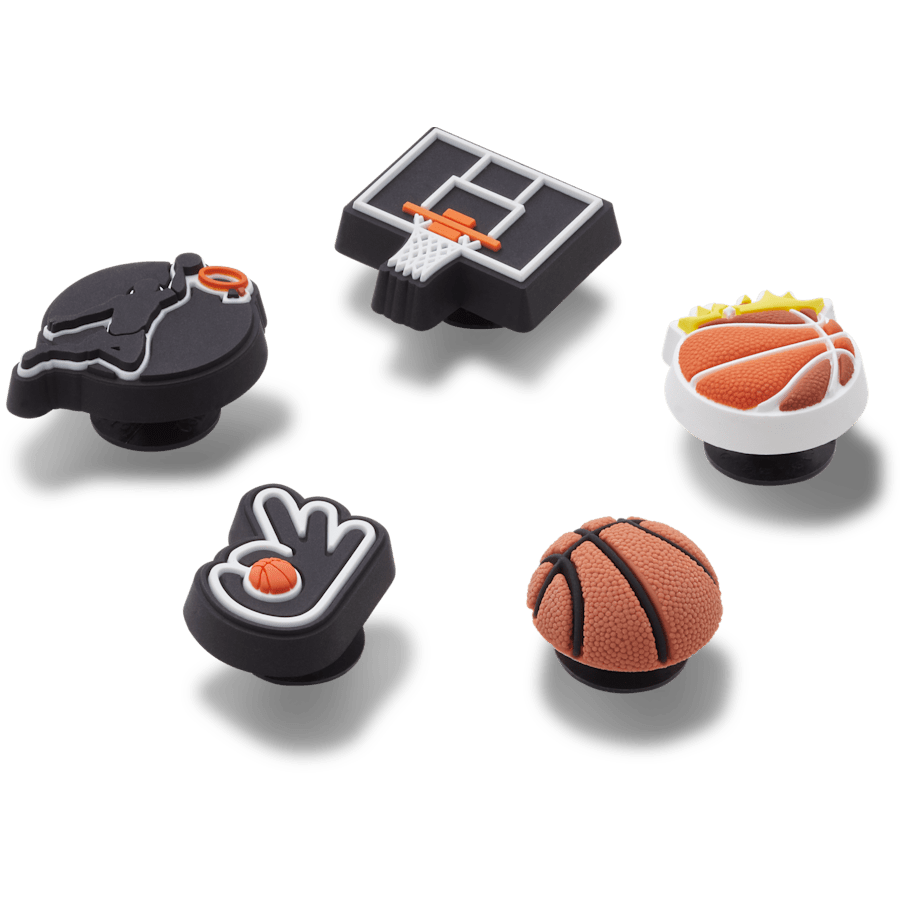 Basketball Team 5 Pack Jibbitz™ charms Women|Men|Jibbitz™ Charms Outlet