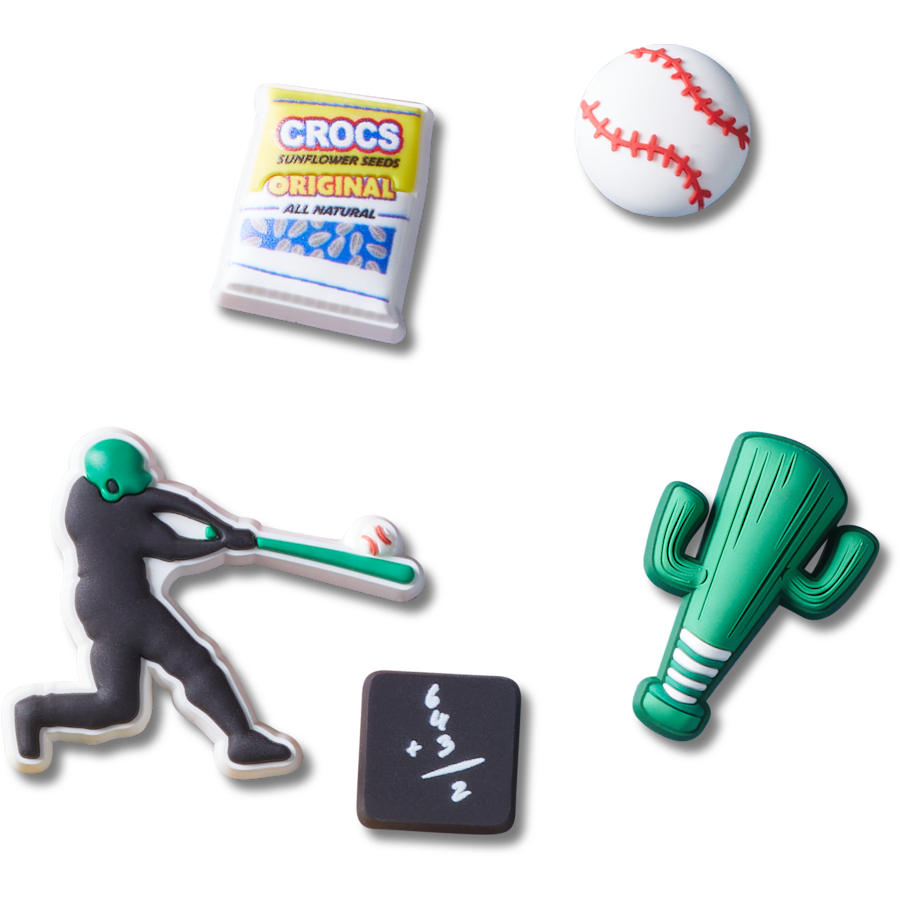 Baseball Team 5 Pack Jibbitz™ charms Women|Men|Jibbitz™ Charms Sale