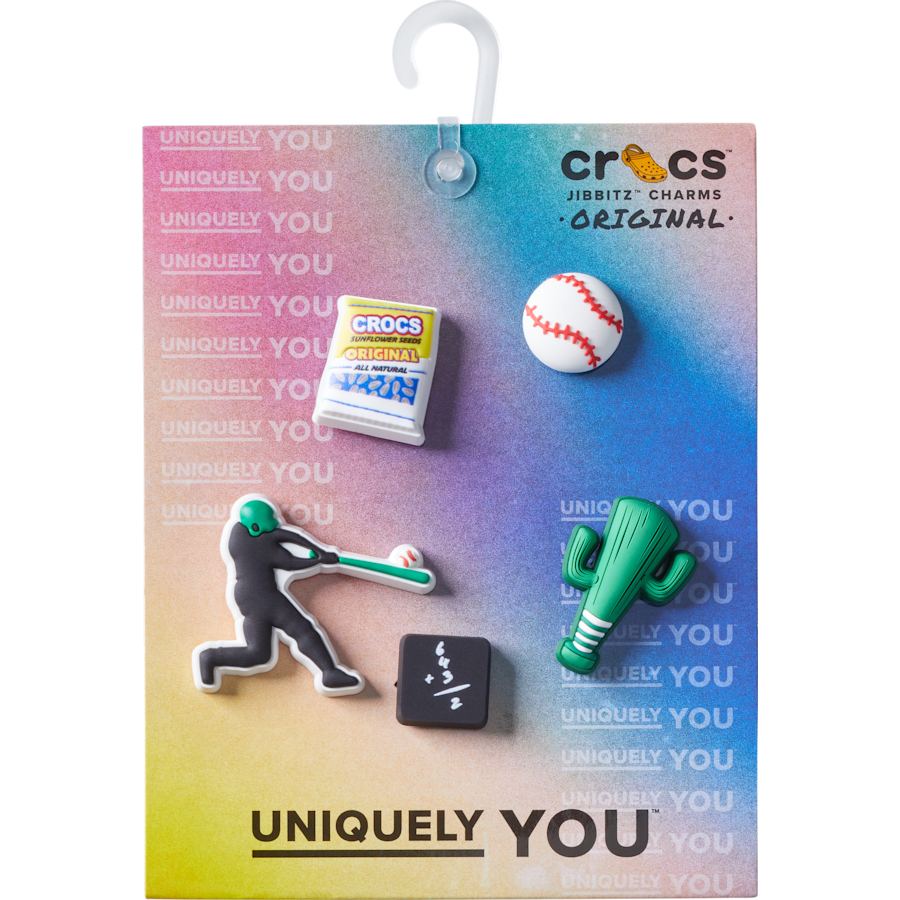Baseball Team 5 Pack Jibbitz™ charms Women|Men|Jibbitz™ Charms Sale