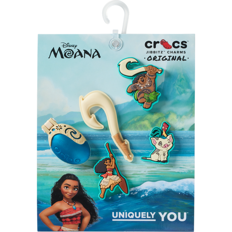 Disney Moana 5 Pack Jibbitz™ charms Women|Men|Kids|Jibbitz™ Charms Discount