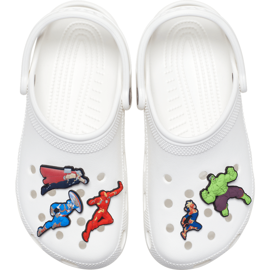 Avengers Heroes 5PCk Jibbitz™ charms Women|Men|Kids|Jibbitz™ Charms On Sale