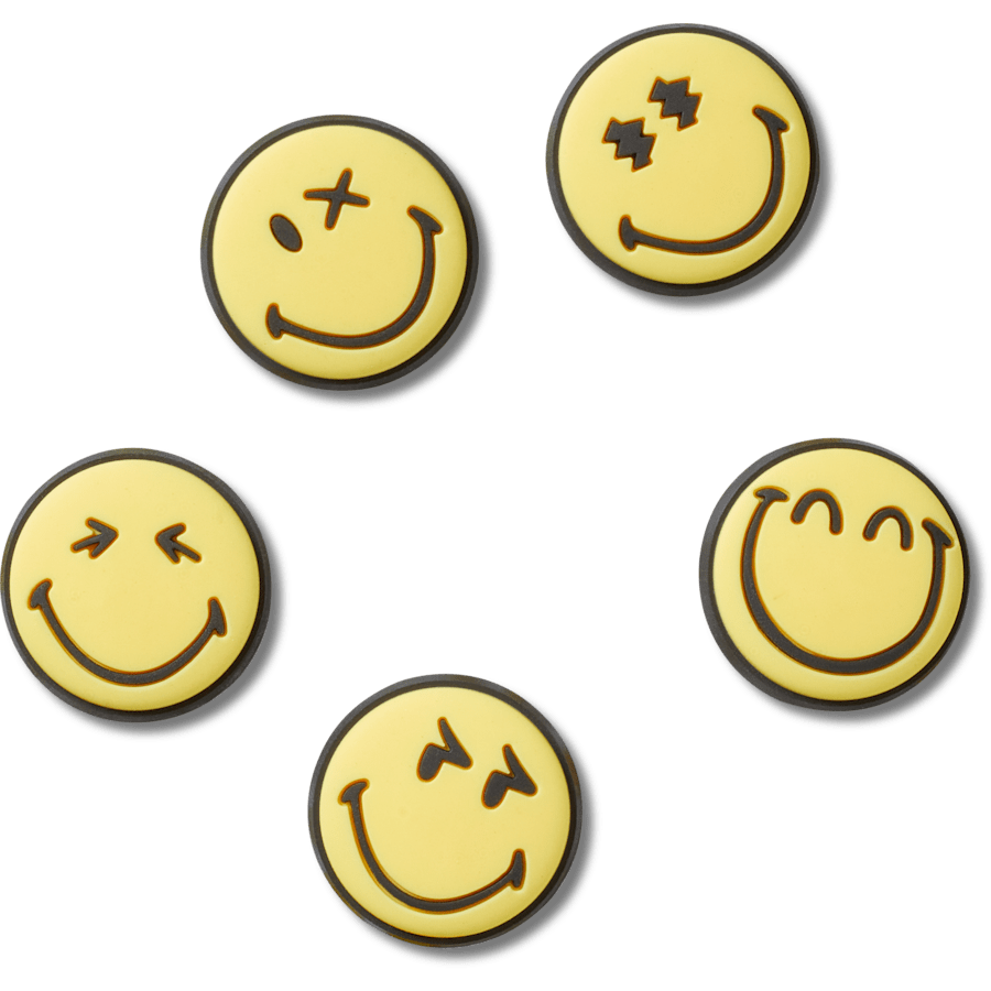 Smileyworld 5Pck Jibbitz™ charms Women|Men|Jibbitz™ Charms Outlet