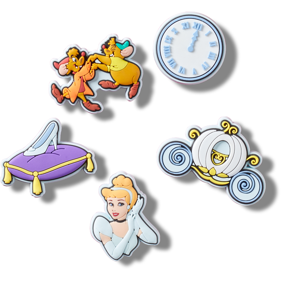 Cinderella 5 Pack Jibbitz™ charms Women|Men|Kids|Jibbitz™ Charms Outlet