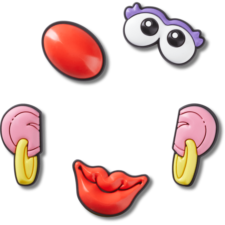 Mrs Potato Head 5 Pck Jibbitz™ charms Women|Men|Jibbitz™ Charms Online