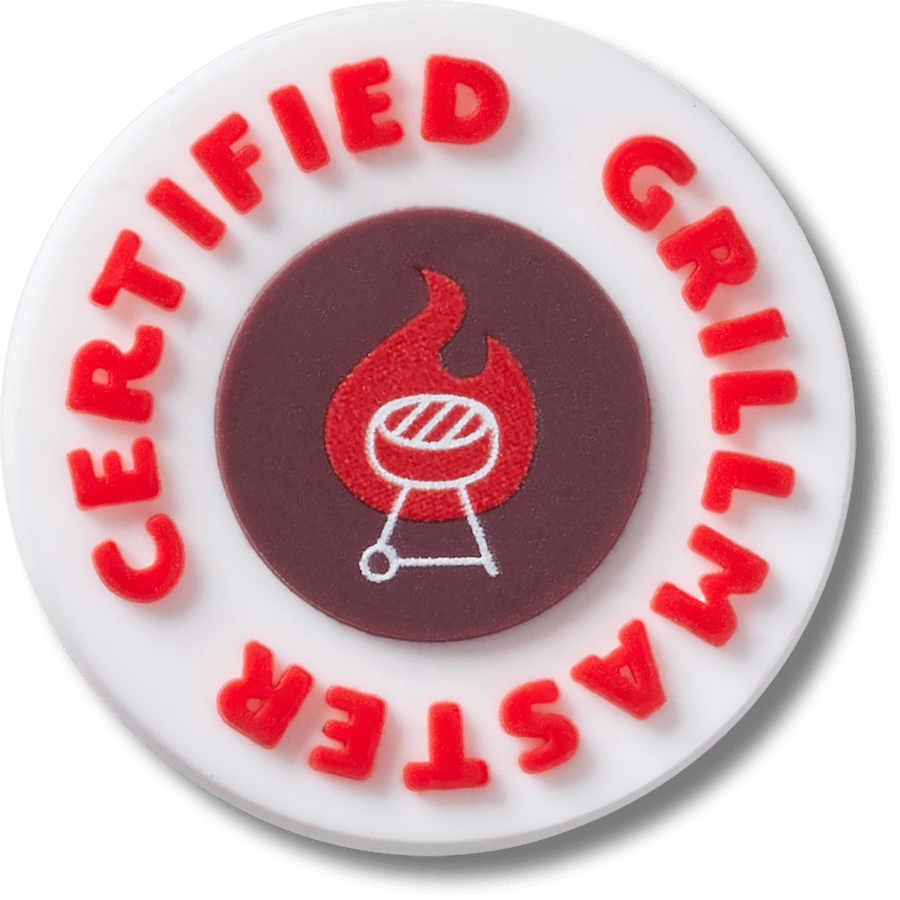 Certified Grill Master Badge Jibbitz™ charms Women|Men|Jibbitz™ Charms Discount