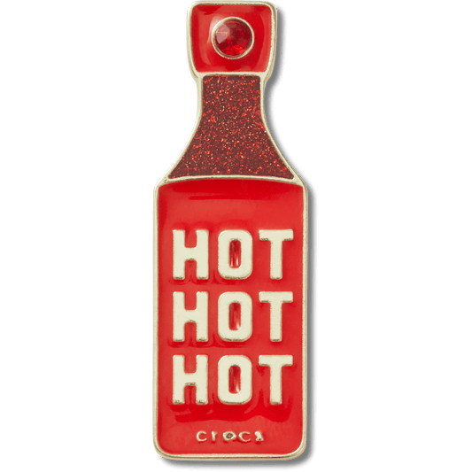 Gold Hot Hot Hot Sauce Jibbitz™ charms Women|Men|Jibbitz™ Charms For Sale
