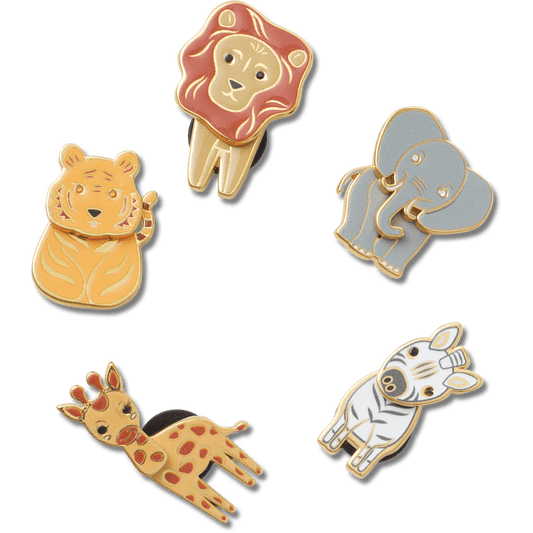 Enamel Safari 5 Pack Jibbitz™ charms Women|Men|Jibbitz™ Charms Outlet