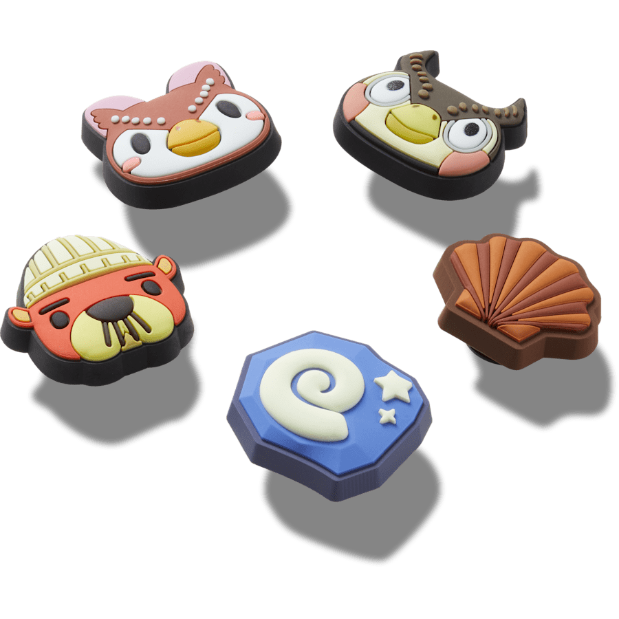 Animal Crossing Collector 5 Pack Jibbitz™ charms Women|Men|Kids|Jibbitz™ Charms On Sale