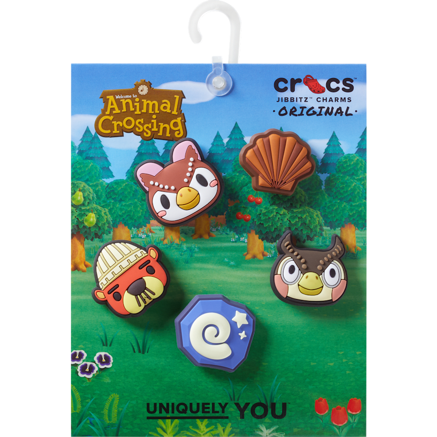 Animal Crossing Collector 5 Pack Jibbitz™ charms Women|Men|Kids|Jibbitz™ Charms On Sale