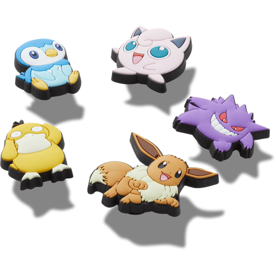 Pokemon Assrtd 5 Pck Jibbitz™ charms Women|Men|Jibbitz™ Charms Discount