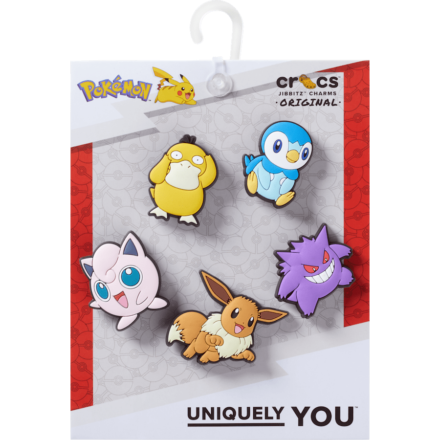 Pokemon Assrtd 5 Pck Jibbitz™ charms Women|Men|Jibbitz™ Charms Discount