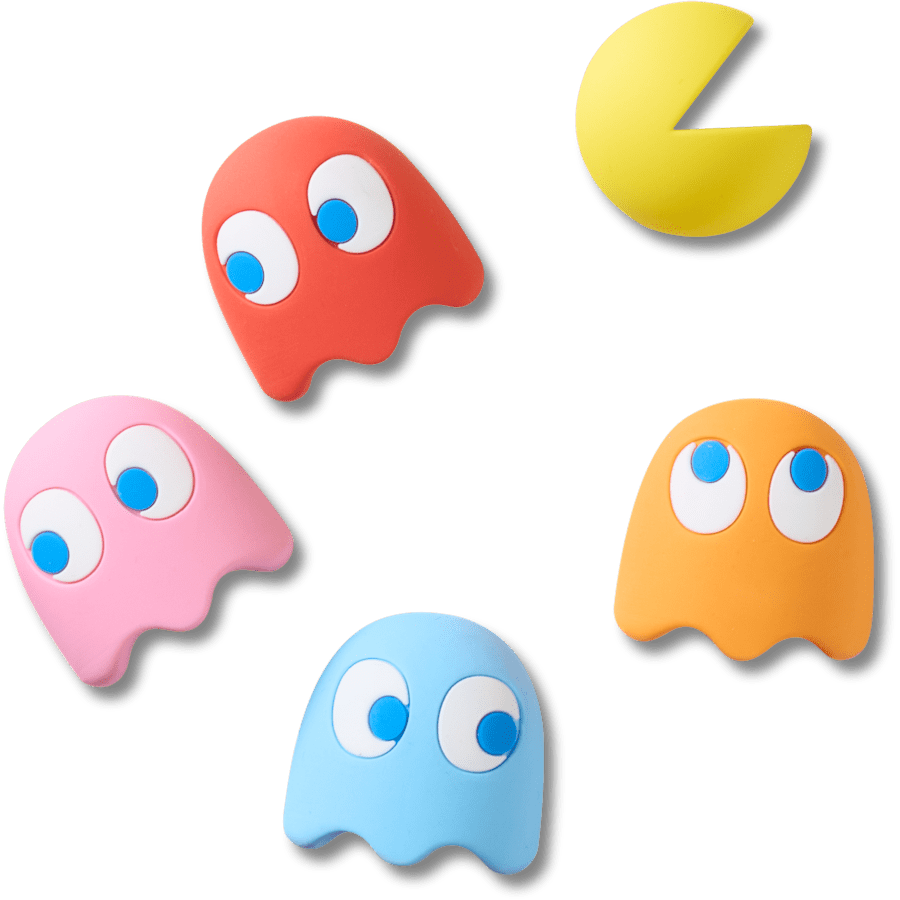 Pacman II 5 Pack Jibbitz™ charms Women|Men|Kids|Jibbitz™ Charms Outlet