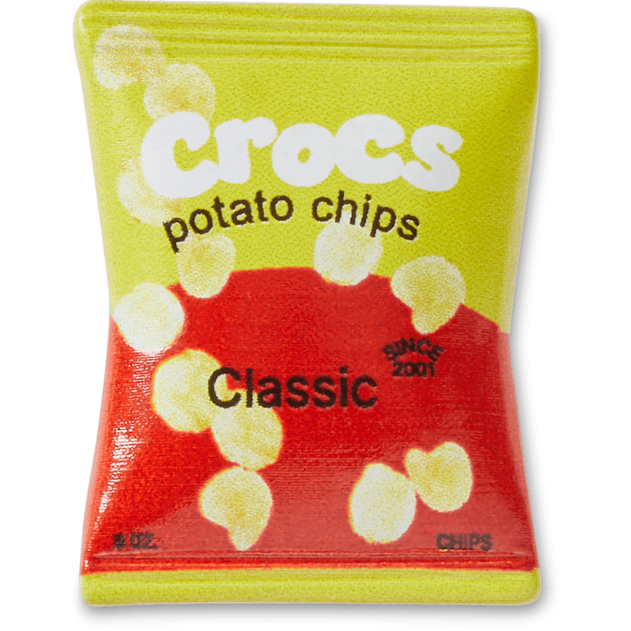 Yellow Red Chip Bag Jibbitz™ charms Women|Men|Jibbitz™ Charms For Sale