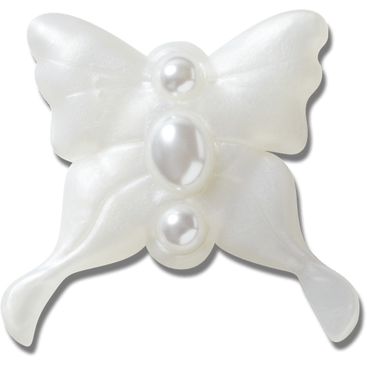 Meta Jelly White Butterfly Jibbitz™ charms Women|Men|Jibbitz™ Charms Sale