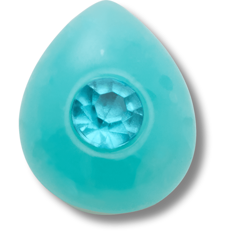 Aquamarine March Birthstone Collection Jibbitz™ charms Women|Men|Jibbitz™ Charms Outlet