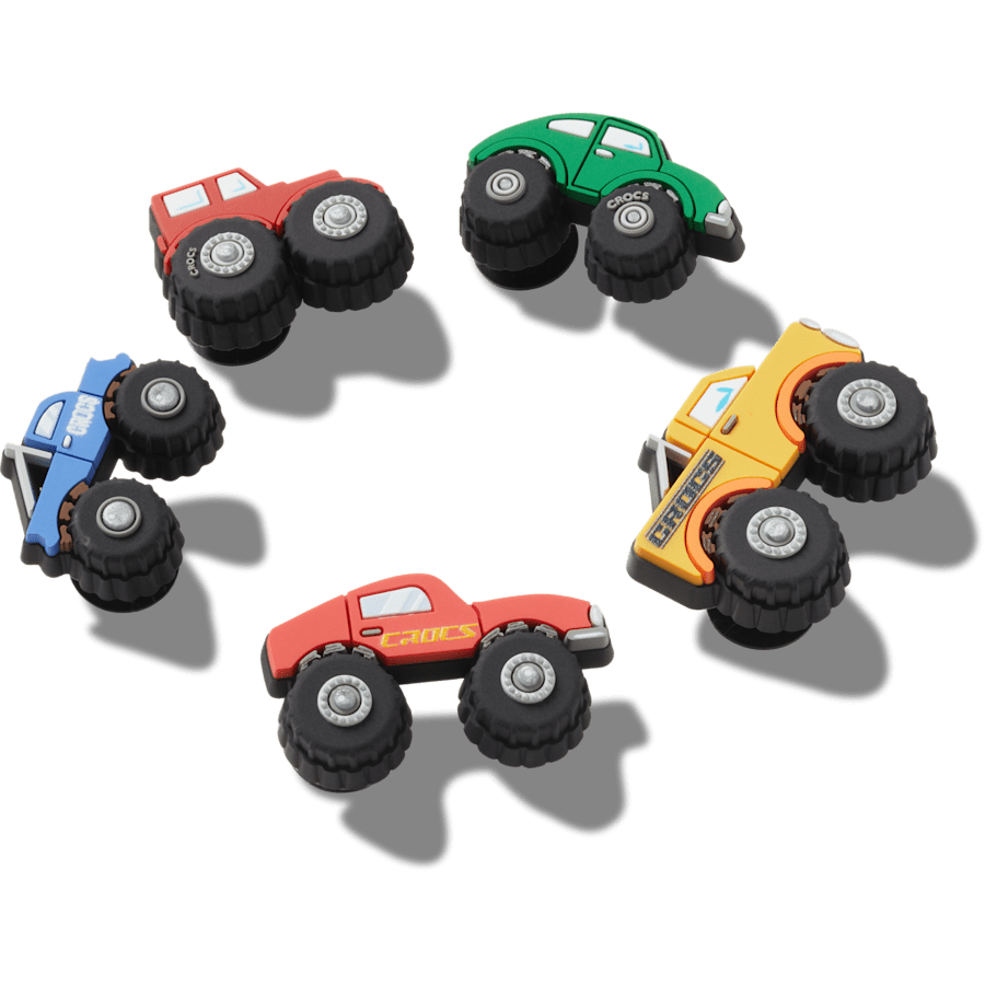 Monster Truck 5 Pack Jibbitz™ charms Women|Men|Jibbitz™ Charms Discount