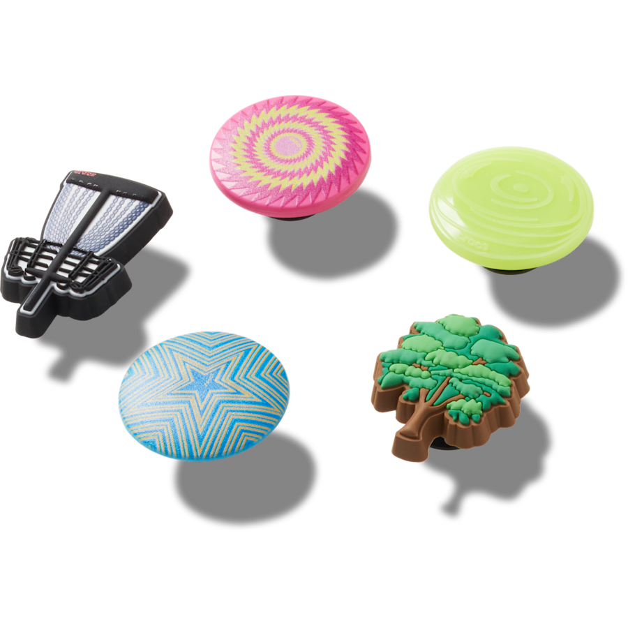 Disc Golf 5 Pack Jibbitz™ charms Women|Men|Jibbitz™ Charms For Sale