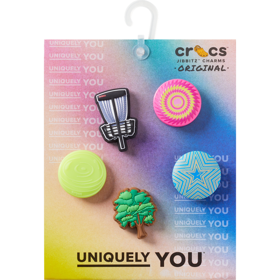 Disc Golf 5 Pack Jibbitz™ charms Women|Men|Jibbitz™ Charms For Sale