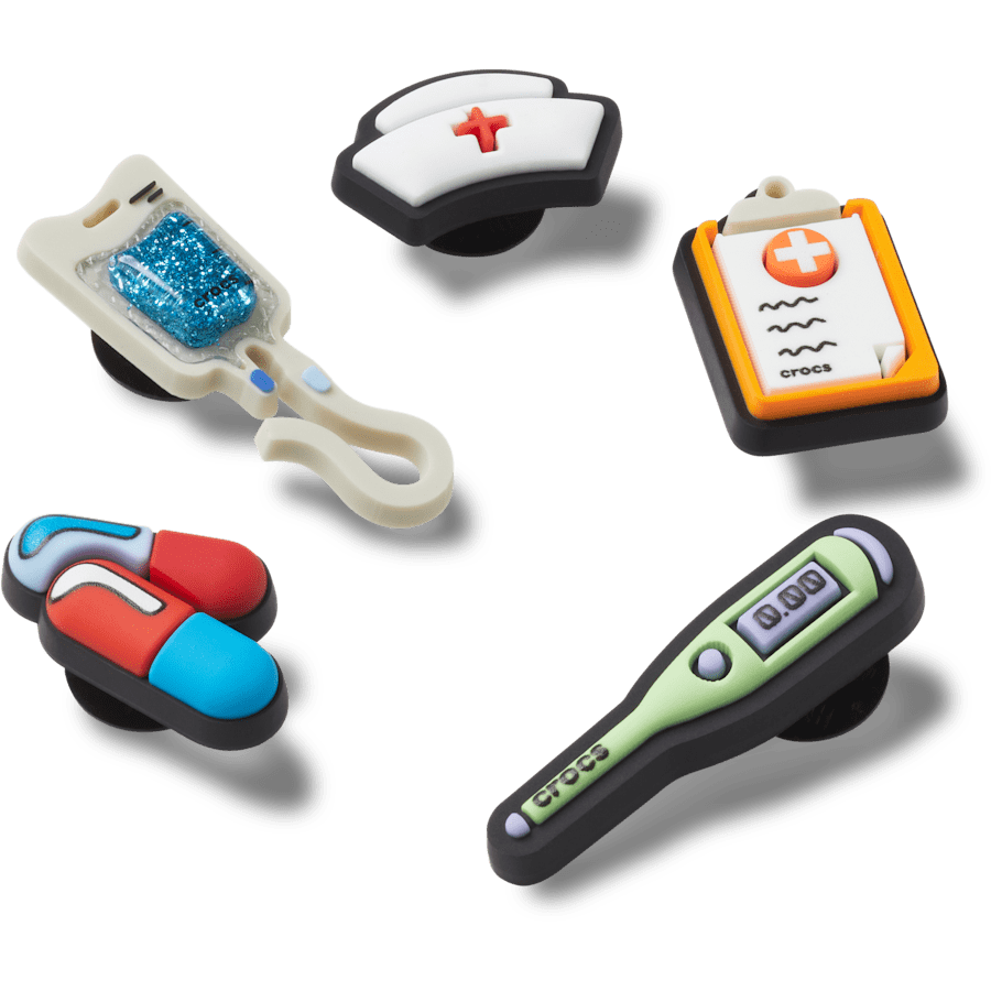 Healthcare 5 Pack Jibbitz™ charms Women|Men|Jibbitz™ Charms|Crocs at Work™ Sale