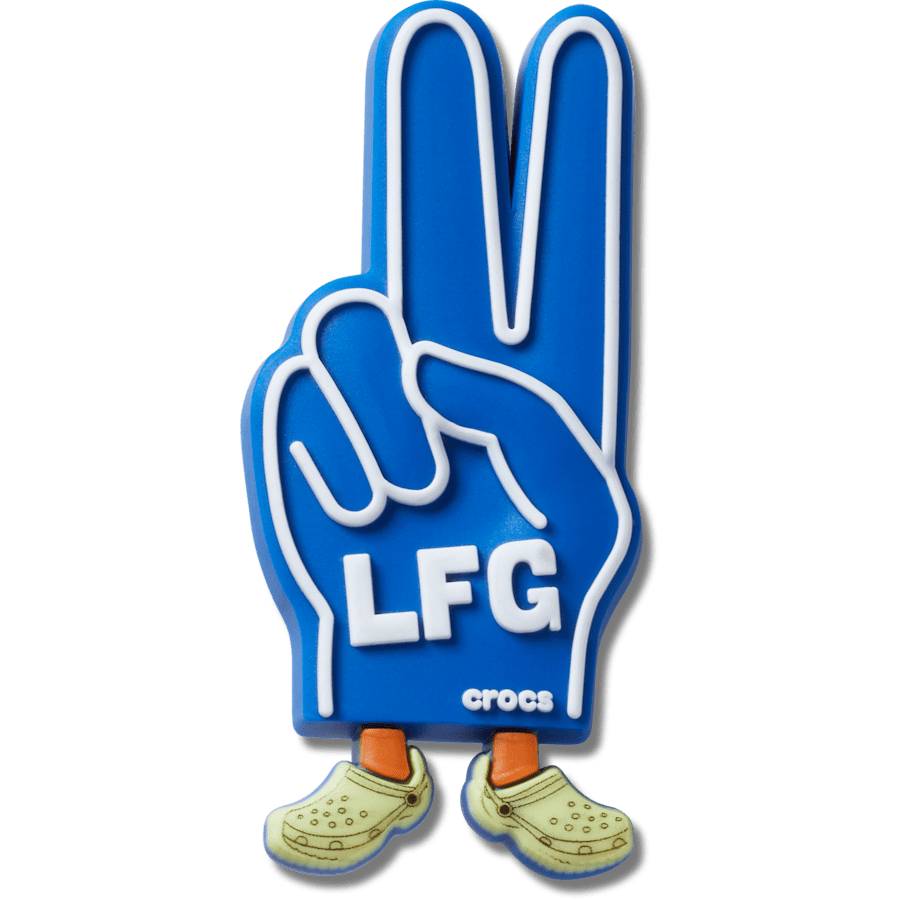LFG Foam Peace Sign Jibbitz™ charms Women|Men|Jibbitz™ Charms For Sale