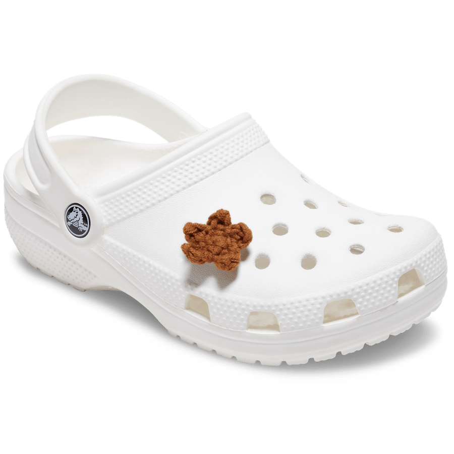 Crafted Crochet Brown Star Jibbitz™ charms Women|Men|Jibbitz™ Charms For Sale