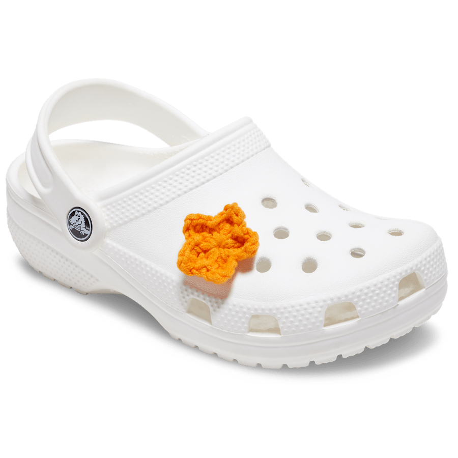 Crafted Crochet Orange Star Jibbitz™ charms Women|Men|Jibbitz™ Charms Sale