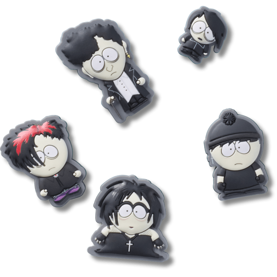 South Park Goth Kids 5 Pack Jibbitz Shoe Charm Women|Men|Kids|Jibbitz™ Charms Discount