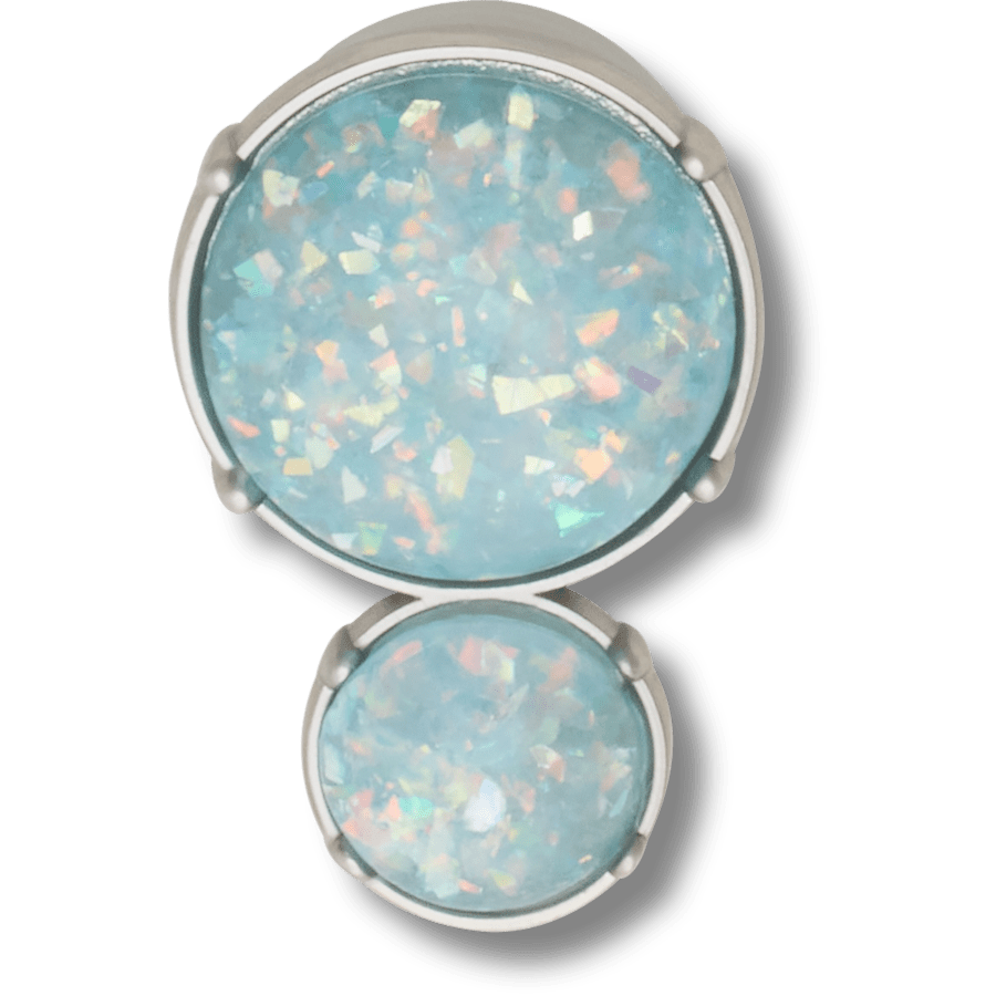 Opalescent Meta Double Gem Jibbitz™ charms Women|Men|Jibbitz™ Charms Discount