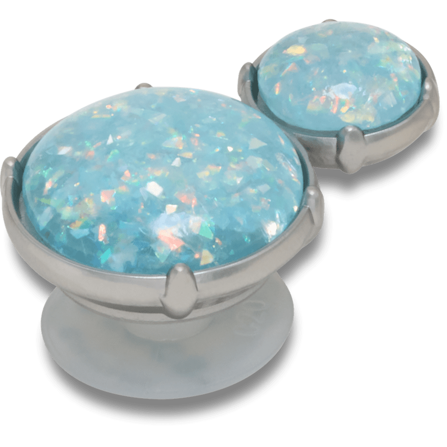 Opalescent Meta Double Gem Jibbitz™ charms Women|Men|Jibbitz™ Charms Discount