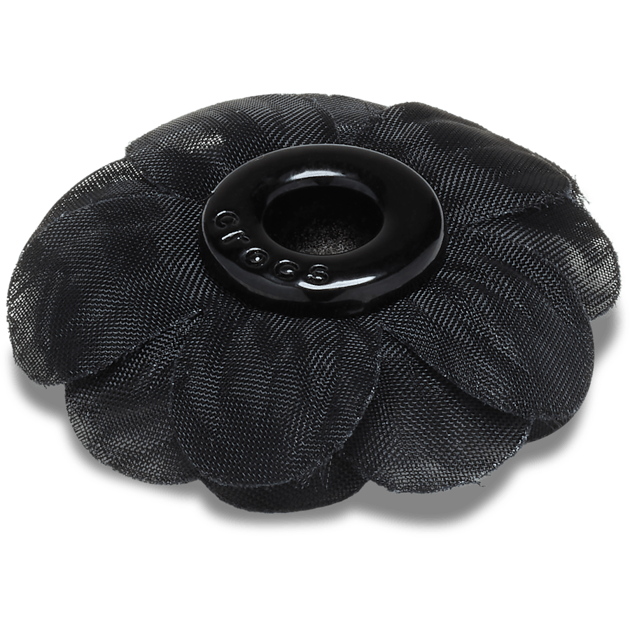 Black Chiffon Grommet Jibbitz™ charms Women|Men|Jibbitz™ Charms For Sale