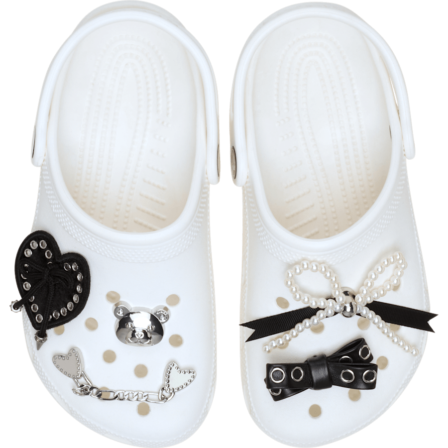 Indie Luxe Silver 5 Pack Jibbitz™ charms Women|Men|Jibbitz™ Charms Sale