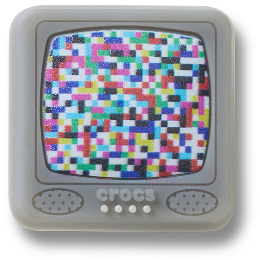 Lights Up Pixelated TV Jibbitz™ charms Women|Men|Jibbitz™ Charms Online