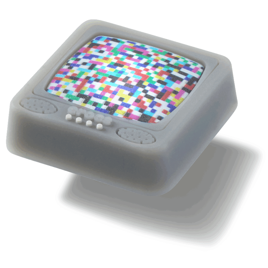 Lights Up Pixelated TV Jibbitz™ charms Women|Men|Jibbitz™ Charms Online