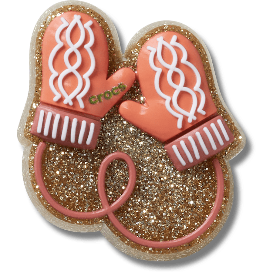 Glitter Pink Mittens Jibbitz™ charms Women|Men Sale