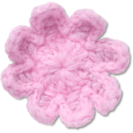 Crochet Light Pink Flower Jibbitz™ charms Women|Men Sale
