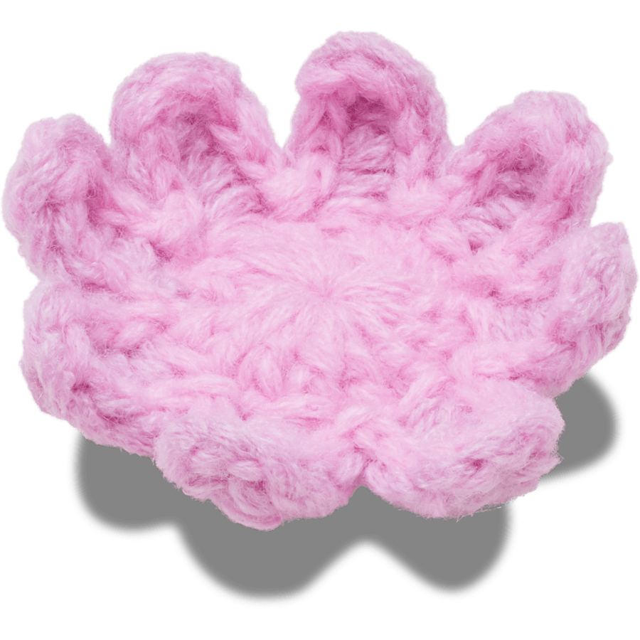 Crochet Light Pink Flower Jibbitz™ charms Women|Men Sale
