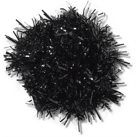 Black Tinsel Pom Jibbitz™ charms Women|Men On Sale